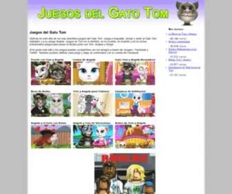Juegosdelgatotom.com(Juegos del Gato Tom) Screenshot