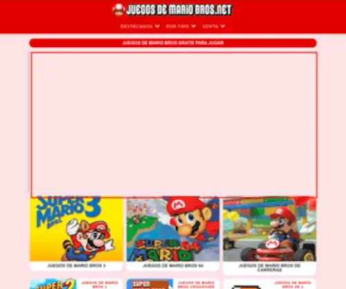 Juegosdemario.co(☑️ La mayor coleccion de 【JUEGOS INDIE DE SUPER MARIO】) Screenshot