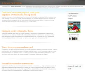 Juegosdevestir.net(Juegos de vestir) Screenshot