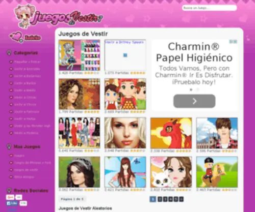 Juegosdevestir7.com(Juegos de Vestir y Maquillar Gratis Online) Screenshot