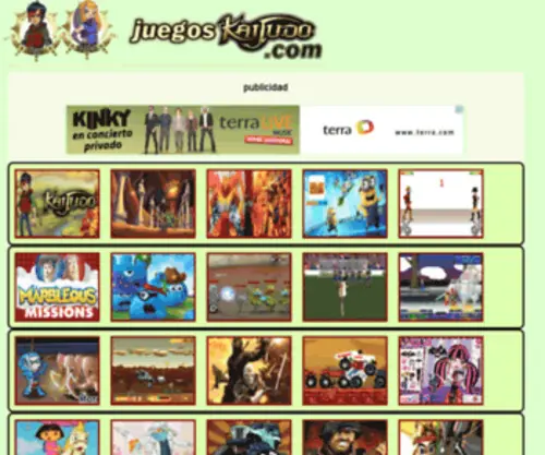 Juegoskaijudo.com(Juegos de Kaijudo) Screenshot