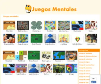 Juegosmentales.net(Juegos mentales) Screenshot