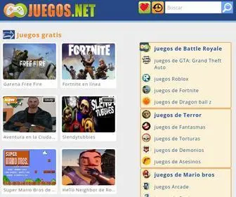 Juegos.net(Juegos gratis y juegos online para jugar online) Screenshot