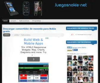 Juegosnokia.net(Juegos Nokia) Screenshot