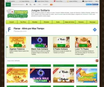 Juegossolitario.com(Juega los mejores juegos de solitario en linea) Screenshot