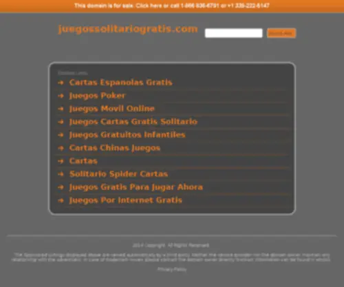 Juegossolitariogratis.com(Find Cash Advance) Screenshot