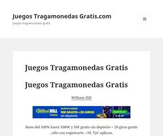 Juegostragamonedasgratis.com Screenshot