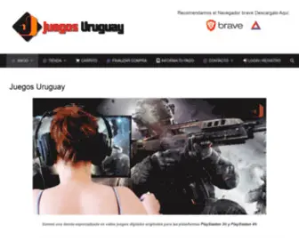 Juegosuruguay.com(Juegos uruguay tienda on) Screenshot