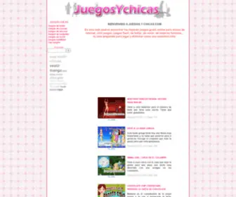 Juegosychicas.com(Juegos niñas) Screenshot