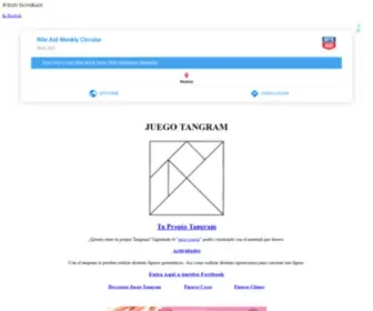 Juegotangram.com.ar(JUEGO TANGRAM) Screenshot