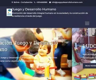 Juegoydesarrollohumano.com(Juego y Desarrollo Humano) Screenshot