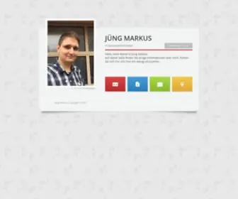 Juengmarkus.de(Private Homepage) Screenshot