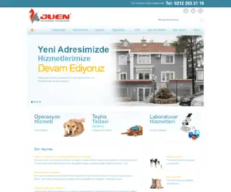 Juenveteriner.com(Ä°stanbul) Screenshot