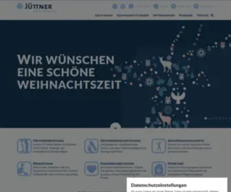 Juettner.de(Orthopädiewerkstätten) Screenshot