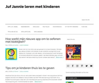 Jufjannie.nl(( Gratis ) apps voor kinderen) Screenshot
