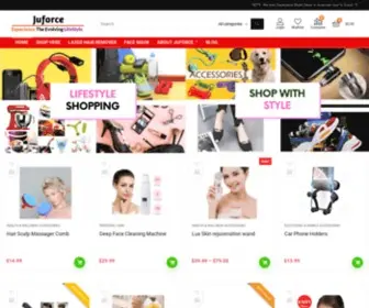 Juforce.com(Center Point Lifestyle Shopping) Screenshot