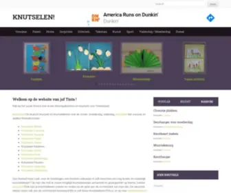 Juftinta.nl(Welkom op de vernieuwde website van juf Tinta) Screenshot