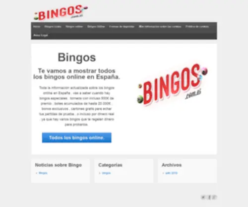 Jugarbingo.es Screenshot