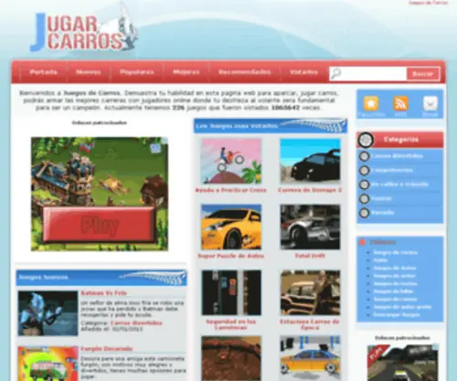Jugarcarros.net(Juegos de Carros) Screenshot