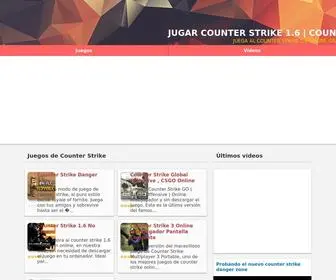 Jugarcounterstrike.com(Jugar Counter Strike 1.6) Screenshot