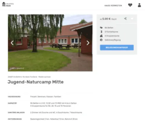 Jugend-Naturcamp.de(Jugend-Naturcamp Großefehn) Screenshot