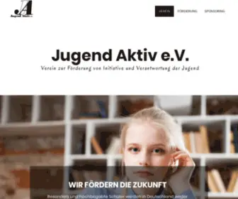 Jugendaktiv.org(Jugend Aktiv e.V) Screenshot