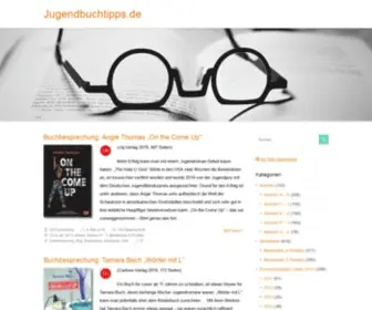 Jugendbuchtipps.de(Besprechungen von aktuellen Kinder) Screenshot