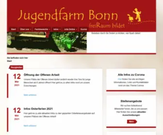 Jugendfarm-Bonn.de(Jugendfarm Bonn) Screenshot