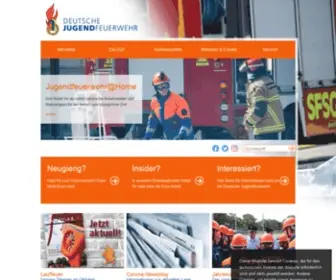 Jugendfeuerwehr.de(DJF) Screenshot