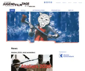 Jugendfilmtage.ch(Schweizer Jugendfilmtage) Screenshot