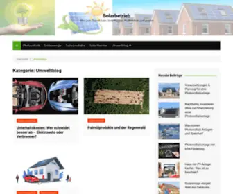 Jugendumweltkongress.de(Umweltblog Archive) Screenshot