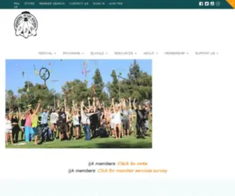 Juggle.org(International Jugglers' Association) Screenshot