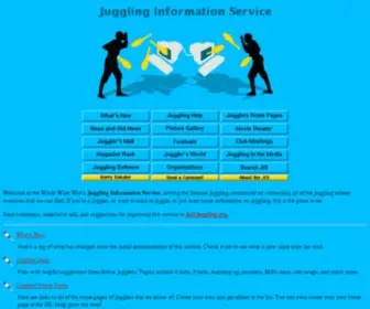 Juggling.org(Juggling Information Service) Screenshot