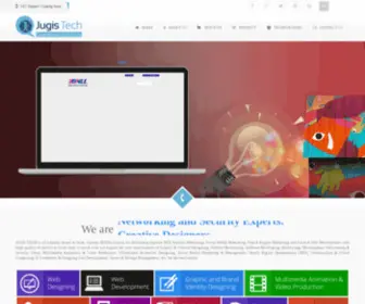 Jugistech.com(Website design & development company) Screenshot