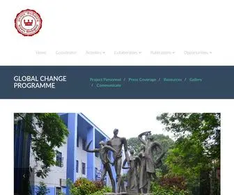 JuGlobalchangeprogram.org(JU GLOBAL CHANGE PROGRAMME) Screenshot