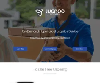 Jugnoodelivery.com(Jugnoo Delivery) Screenshot