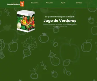 Jugodeverduras.com(Jugo De Verduras) Screenshot