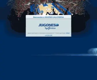 Jugonesligaendesa.com(Jugones Liga Endesa) Screenshot
