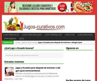 Jugos-Curativos.com(Jugos curativos) Screenshot