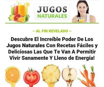 Jugosnaturalesweb.com(Jugos Naturales) Screenshot