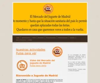 Juguetedemadrid.es(Juguete de Madrid) Screenshot