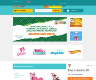 Jugueteriasnikki.es(Jugueterías) Screenshot