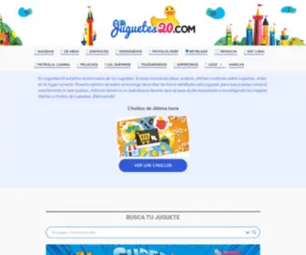 Juguetes20.com(Revisamos los mejores juguetes para ayudarte en tus compras) Screenshot