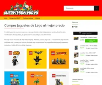 Juguetesdelego.es(Juguetes de Lego) Screenshot