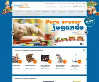 Juguetesdemadera.com(Tienda online de venta de Juguetes de madera) Screenshot