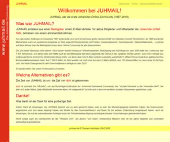 Juhmail.de(Die Johanniter) Screenshot