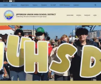 Juhsd.net(Jefferson Union High School District) Screenshot