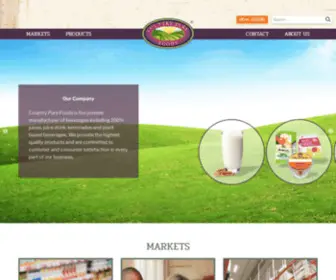 Juice4U.com(Country Pure Foods) Screenshot