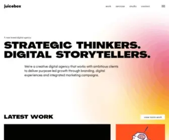 Juicebox.com.au(A Creative Digital Agency in Perth) Screenshot