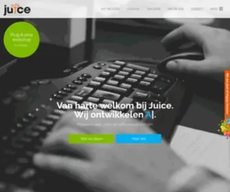 Juicebv.nl(Juice de perfecte IT mix) Screenshot